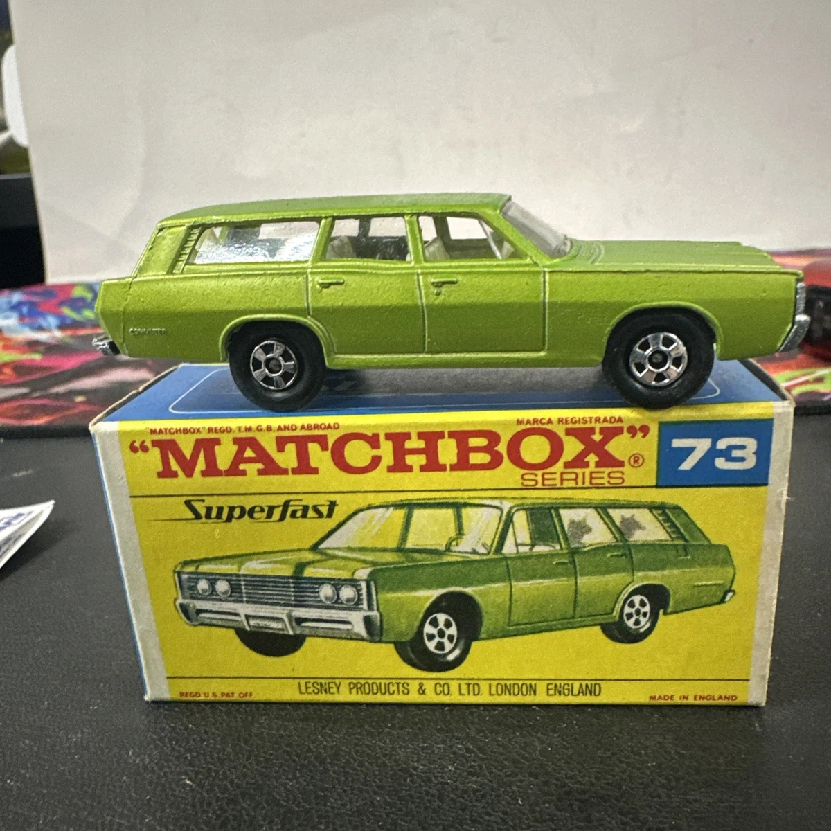 Matchbox Mercury 1970 Year of Manufacture Vintage Manufacture