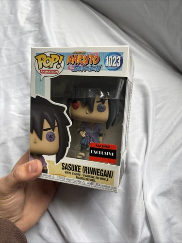Funko Pop! Naruto Shippuden- Sasuke (Riggegan) #1023 GITD CHASE AAA Exclusivo
