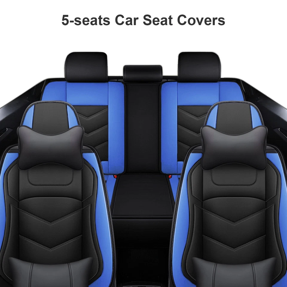 Fit for Mazda CX-3 Car Seat Covers Full Set Front&Rear Seat Protector Pu Leather - Imagem 3 de 4