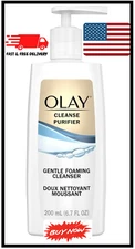 Olay Cleanse Gentle Foaming Face Wash, 6.7 fl oz