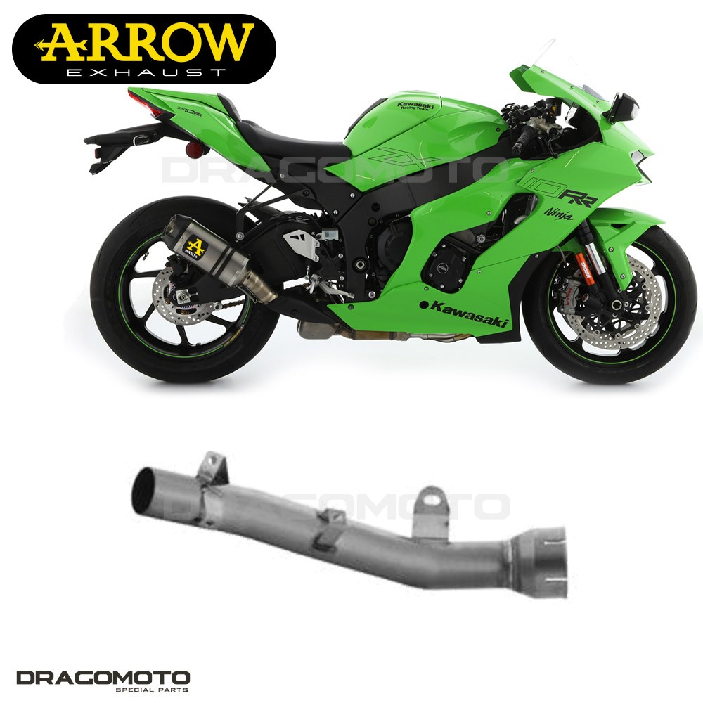 Tuyaux ARROW RC pour KAWASAKI ZX-10R 2023 2024 en titane racing