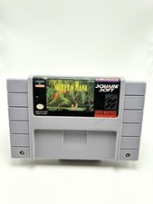 Secret of Mana (Super Nintendo SNES) Authentic - Tested & Works FREE SHIPPING