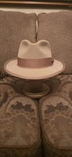 Stetson Mens Whippet Royal Deluxe Fur Felt Fedora Hat 7 1/4 (58)