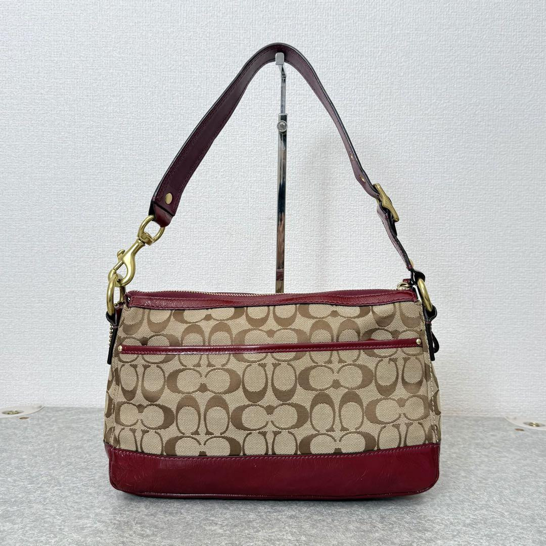 バッグ Coach Legacy Turnlock Shoulder Bag 65th Rare Coach Legacy Signature Leather Turnlock Shoulder Bag
