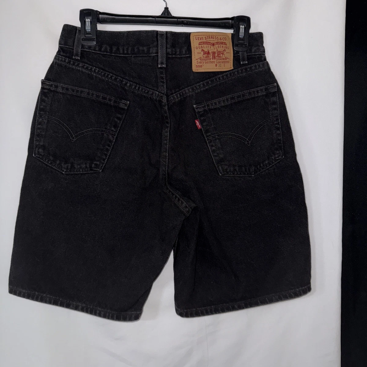 Levi's Denim Black Shorts for Men for sale | eBay
