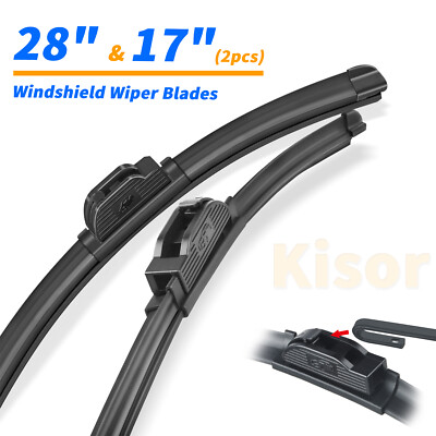 Kisor 28''+17'' Wiper Blades Fit For Nissan Altima Sedan/Coupe 2011,Set of 2