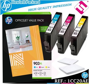 PACK TINTA 903XL ORIGINAL IMPRESORAS HP CARTUCHO HEWLETT PACKARD GENUINE  1CC20AE | eBay