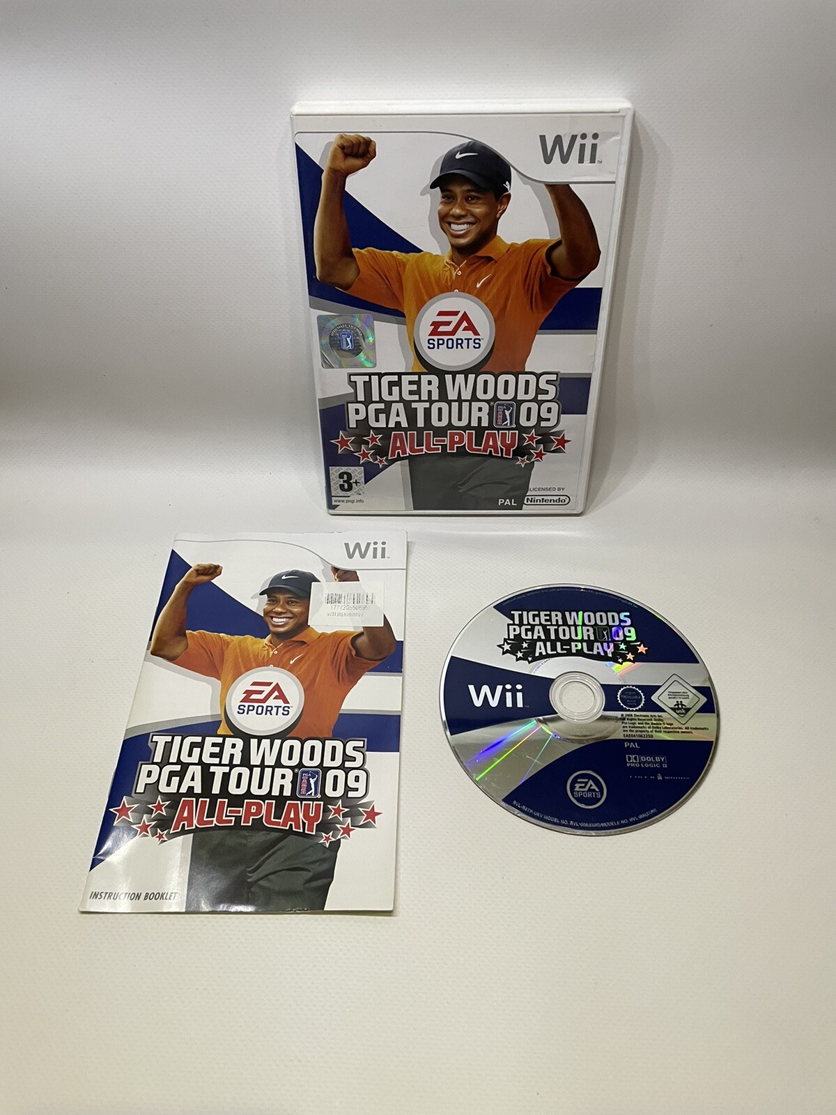 ✅Tiger Woods PGA Tour 09 - Nintendo Wii - Manual Included✅