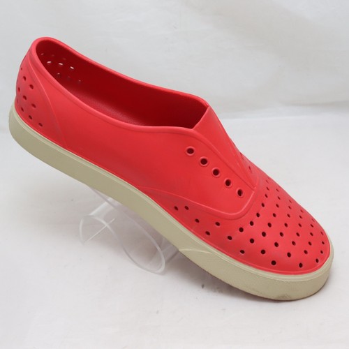 Native Shoes Men's 13 Red Rubber Comfortable Breathable - Picture 4 of 11