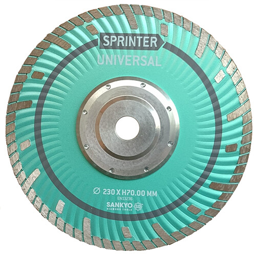 Sankyo disco diamantato 230 SPRINTER per uso universale su tutti i materiali - Imagen 1 de 1