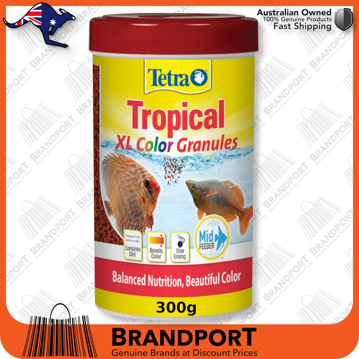Tropical brand top fish food