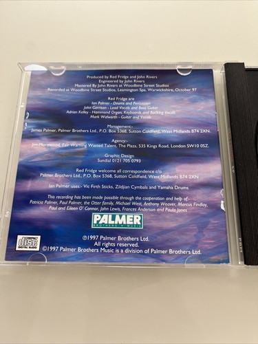 Red Fridge E.P. CD Limited edition NO475 of 1000 Palmer Brothers - CD like new - 第 4/9 張圖片