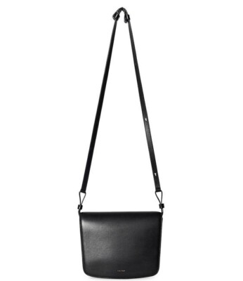 ショルダーバッグ・ポシェット The Row SHOULDER BAG (W1779L81 BAS) THE ROW Large Julien Black Leather Shoulder Bag MSRP:$3900