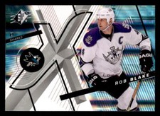 2008-09 SPx #16 Rob Blake San Jose Sharks