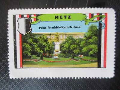 (10608) Reklamemarke - Metz - Prinz-Friedrich-Karl-Denkmal
