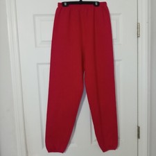 Hanes Eco Smart Red Sweatpants Boys Size XL