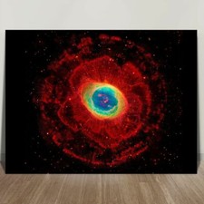 BEAUTIFUL RING NEBULA CANVAS ART PRINT 24x36"