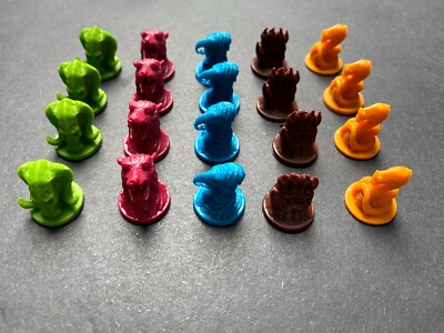 CMON - Blood Rage - Kickstarter exclusive 3D plastic Clan Tokens - New Promo