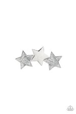 Paparazzi Don t Get Me STAR-ted White Color Hair Clip NEW RELEASE WOW