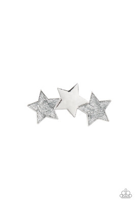 Paparazzi ~  Don t Get Me STAR-ted  White Color Hair Clip ~  NEW RELEASE  ~WOW