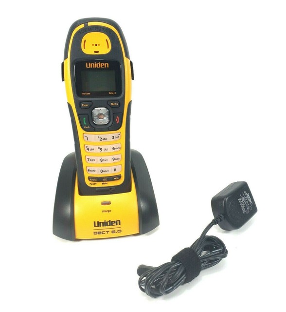 Uniden DWX207 Submersible Waterproof DECT 6.0 Cordless Phone & Cradle