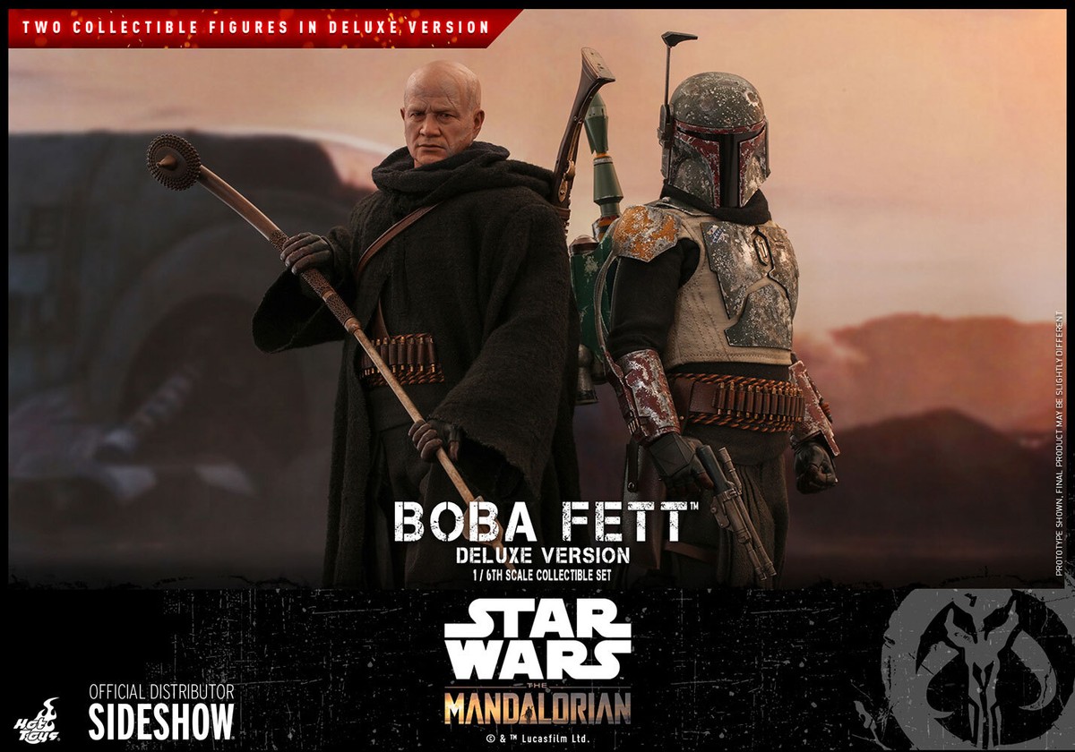 Hot Toys Star Wars Boba Fett Deluxe 1:6 Scale Figure Set The Hot Toys Star Wars Boba Fett Deluxe 1:6 Scale Figure Set The