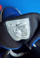 Nike Court Borough Mid 2 Boys Black Blue Sneakers Size 7Y DM8872-001