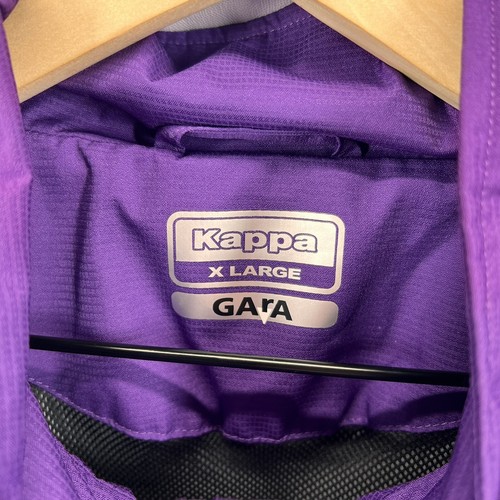 Kappa Adverzip Mediacom Fiorentina Violet Indigo Fußballjacke Herren Größe XL - Bild 4 von 12