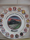 Vintage MO- PAC COLLECTOR'S PLATE "ACCIDENT PREVENTION THROUGH ENTHUSIASM" — photo 2