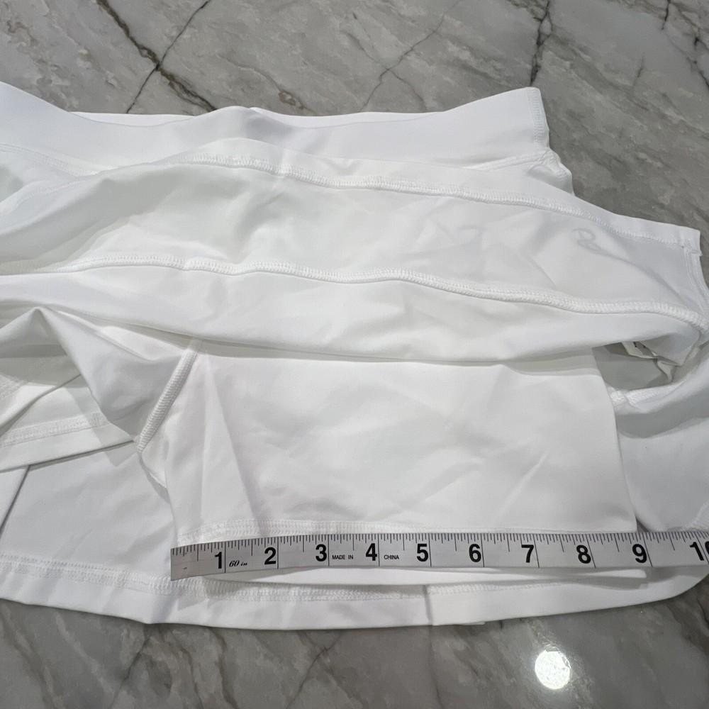 Golf/Tennis Skirt/Skort Sofibella 13" Women's Large White Slimming $70 NWT