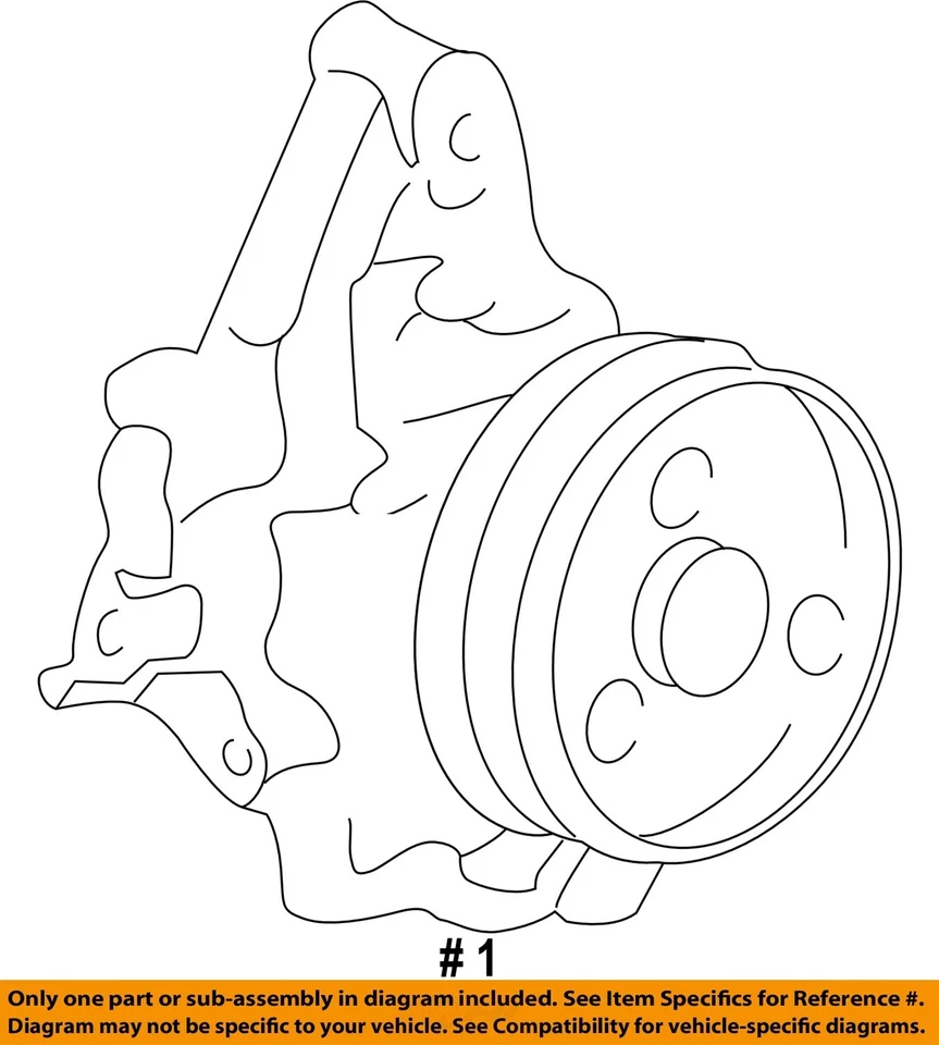 Bomba de dirección asistida usada se adapta a: 1996 Acura Integra grado A Foto 4 de 4