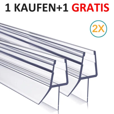 BOROMAL Duschdichtung 4/5/6mm Ersatzdichtung Duschprofil Duschtürdichtung Wasserabweiser