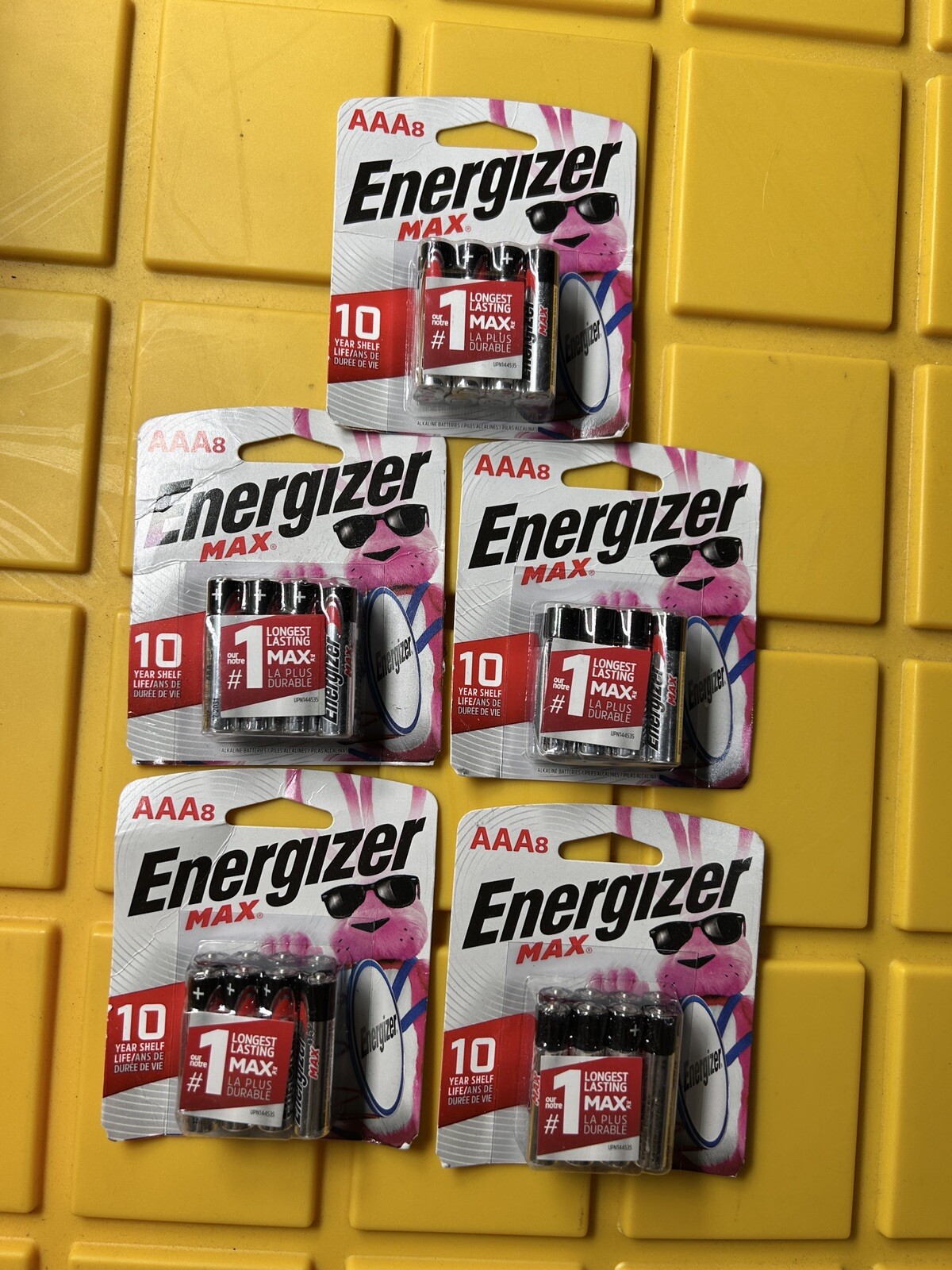 Energizer MAX AAA Batteries 8 ct (5 Pack)-image
