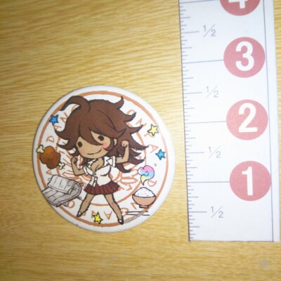 A45288 Danganronpa 2 GraffArt Can badge Akane Owari