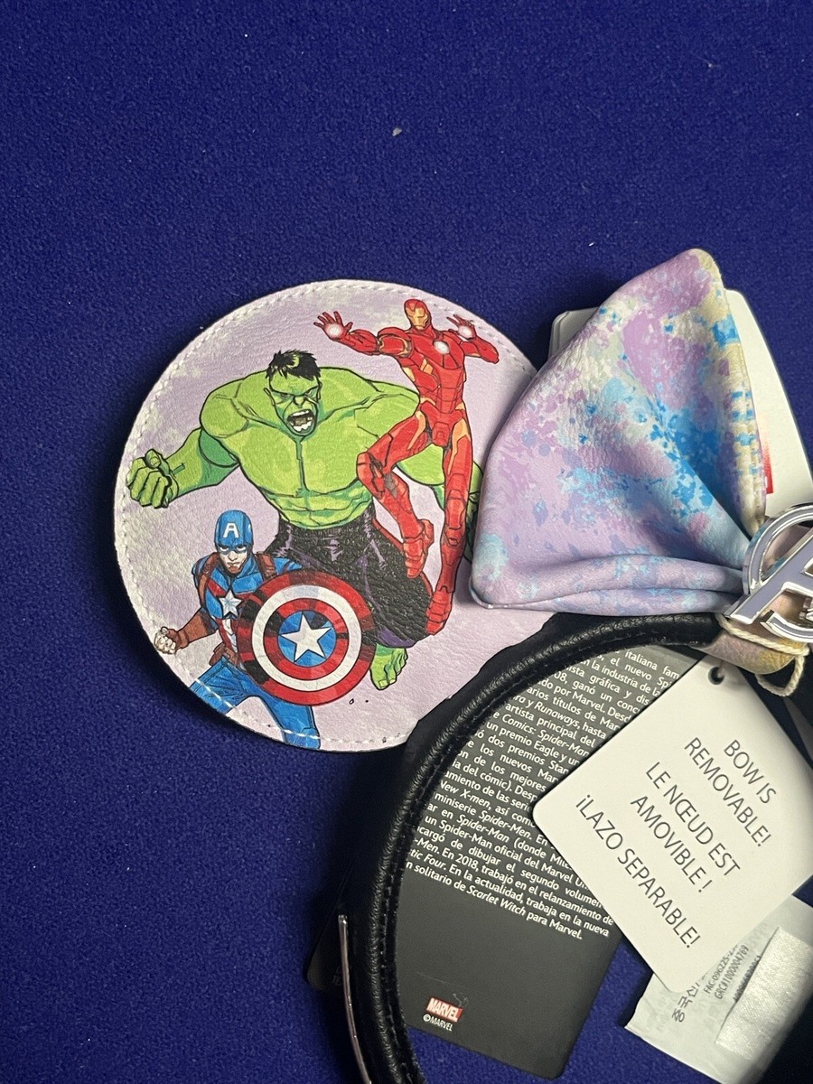 2024 Disney Parks Marvel Loungefly Artist Series Thor Hulk Ears