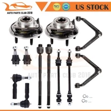 4WD For 2002-2005 Dodge Ram 1500 12x Front Upper Control Arm Wheel Hub Bearing