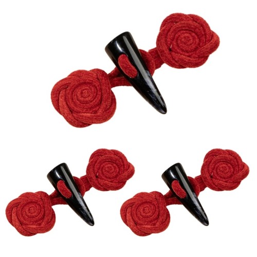 3pack Windbreaker Coat Button Children Horn Shape Resins Buckles Buttons - Picture 10 of 15