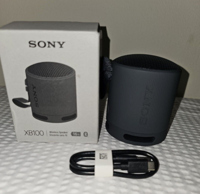 Sony SRS-XB100 Compact Bluetooth Wireless Speaker BLACK