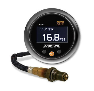 Innovate PSB-1 Powersafe Boost & Air/Fuel Ratio Gauge Kit AFR Wideband O2 02 NEW
