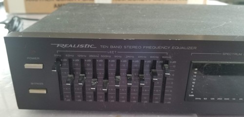 Realistic Equalizer 31-2020A Radio Shack Korea 10 band frequency - 第 2/12 張圖片