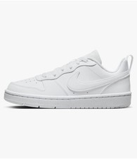 Size 6Y GS - Nike Court Borough Low Recraft White/White Unisex Big Kid
