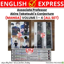 Associate Professor Akira Takatsuki's Conjecture Manga English Volume 1-4 All