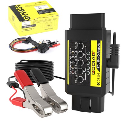GODIAG GT105 OBDII Break Out Box Connector Adapter+ OBD2 Universal Jumper Cable