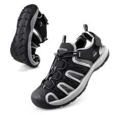 Knixmax Mens Athletic Sandals Summer Outdoor Hiking Adventure Sports Sandals