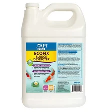 API Pond Ecofix Sludge Destroyer 1 Gallon Water Treatment for Clean Pond