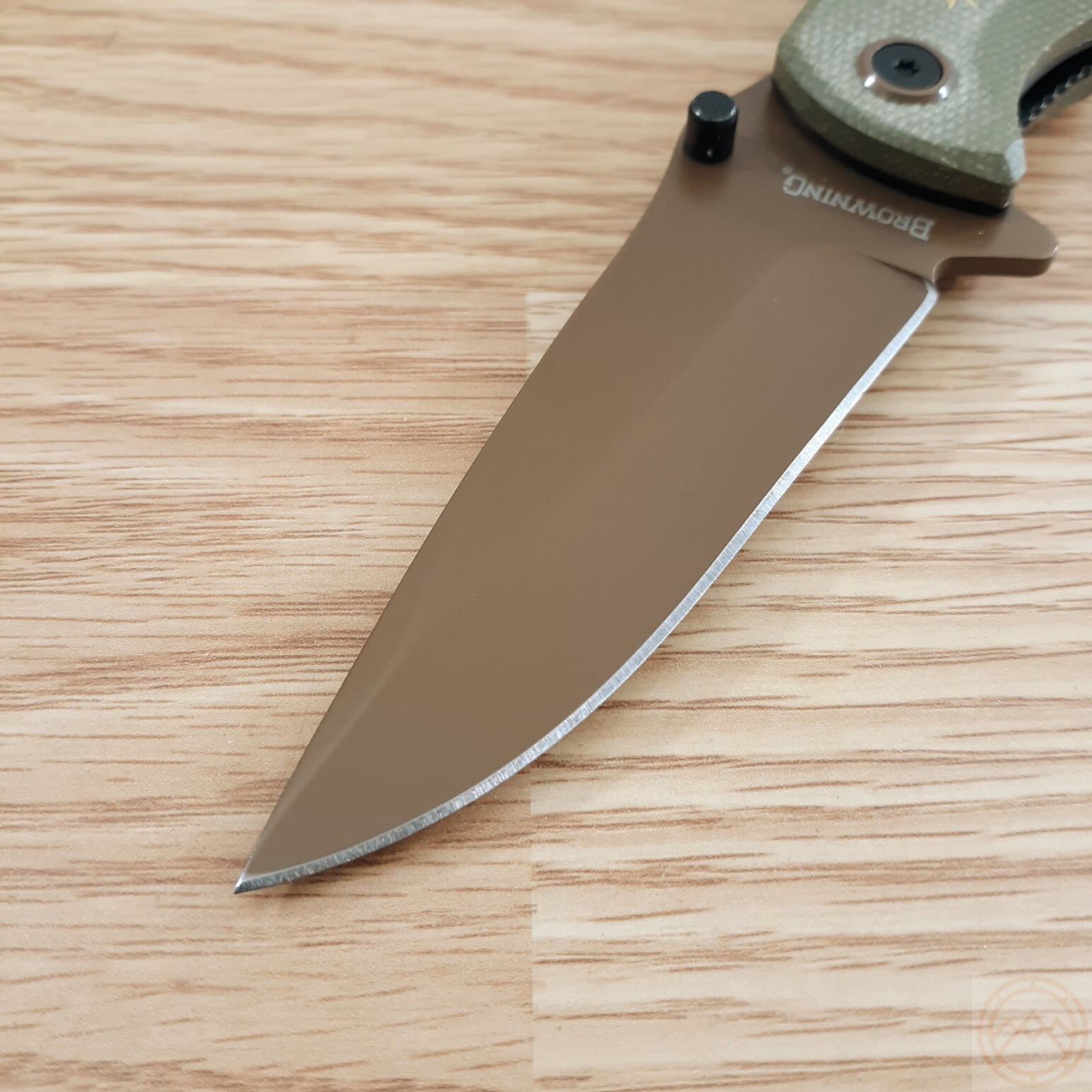 Browning 3220466B Trailside Green Folding Pocket Knife for sale online