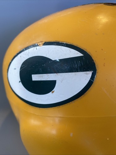 Vintage Greenbay Packers Football Helmet Rawlings BNFL Protruding Ears RARE - Picture 14 of 17