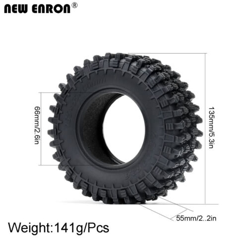 Cerchio ruota mozzo in alluminio 2,6" Beadlock 12 mm per RC 1/10 assiale RB10 Ryft KM YIKONG - Foto 9 di 144