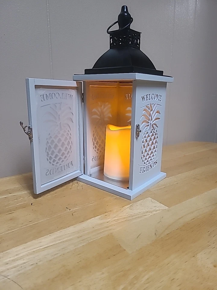 Lanterna de abacaxi Welcome Friends - Imagem 2 de 4