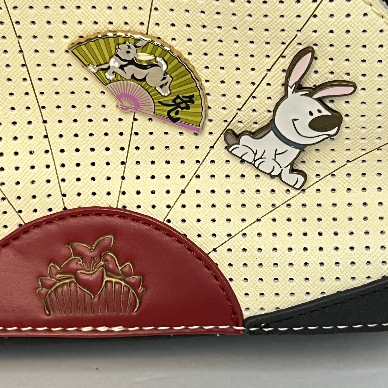 Loungefly Disney Princess Mulan Fan Pin Collector Mini Backpack Box